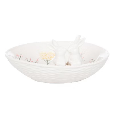 Gallerie II Botanical Bunny Dish Plate | Target