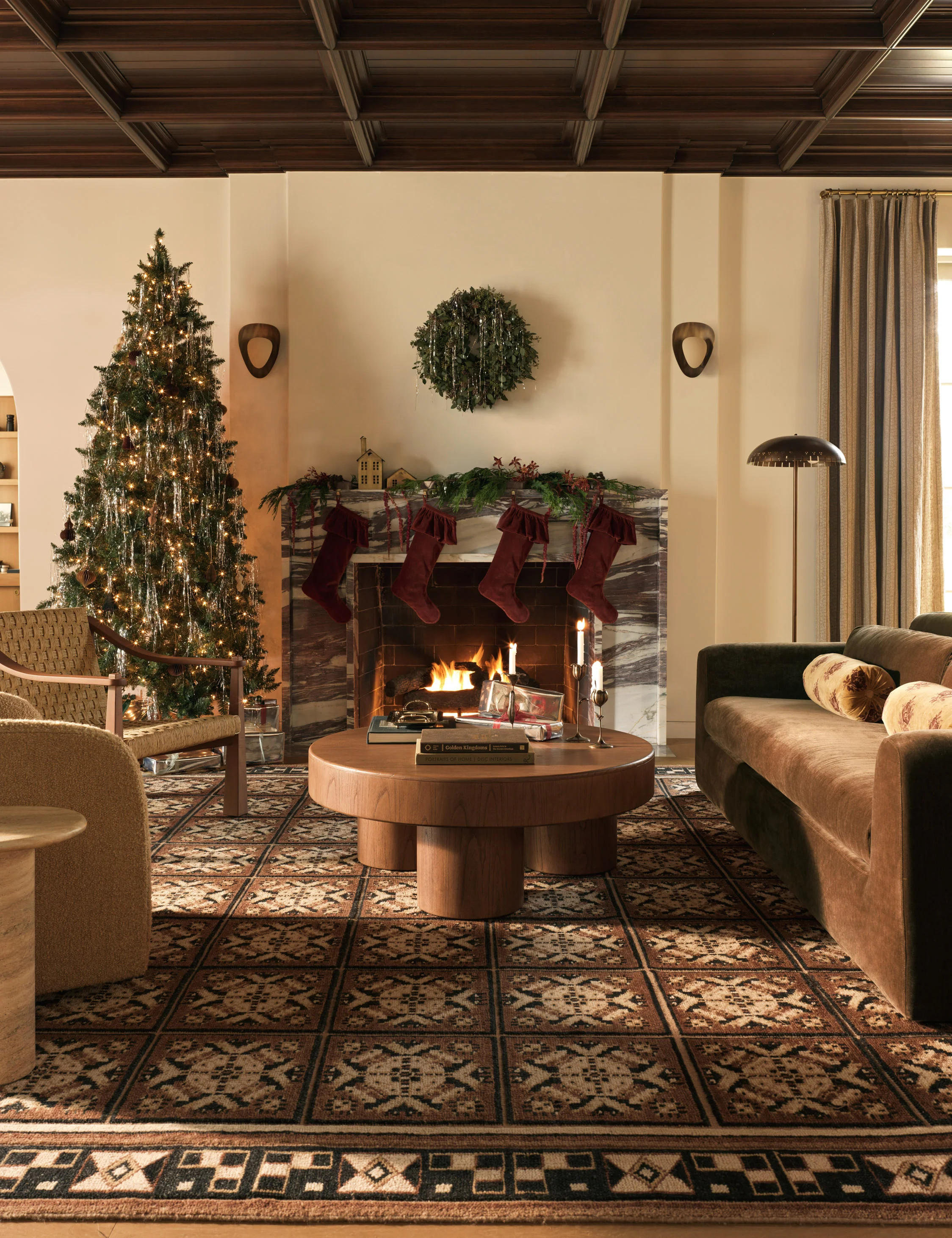 Mauree Velvet Stocking | Lulu and Georgia 