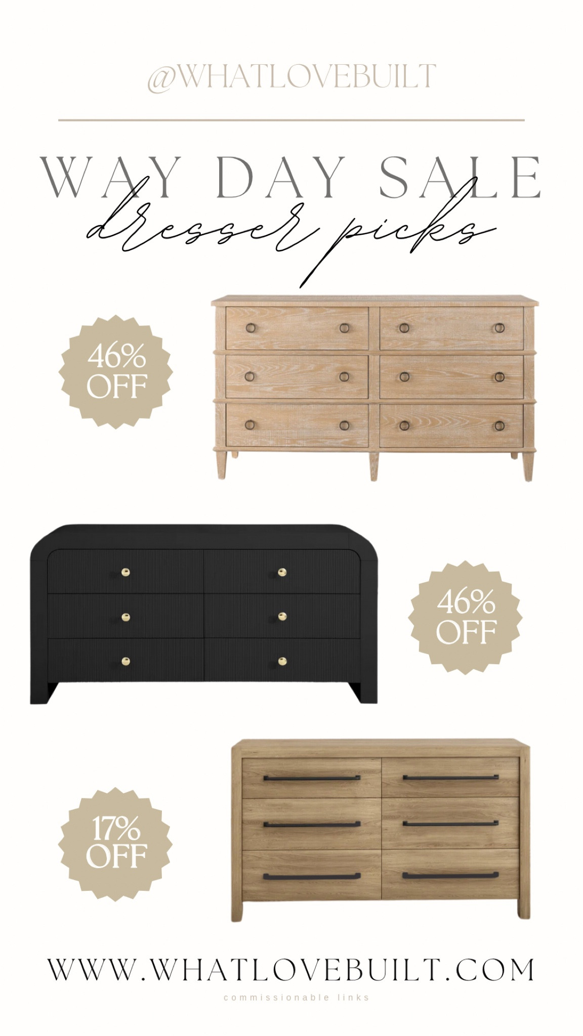 Way Day Furniture Sale Dresser Picks! 

#wayday #wayfair #furniture #dresser #bedroom #bedroomfurniture 

#LTKhome #LTKsalealert