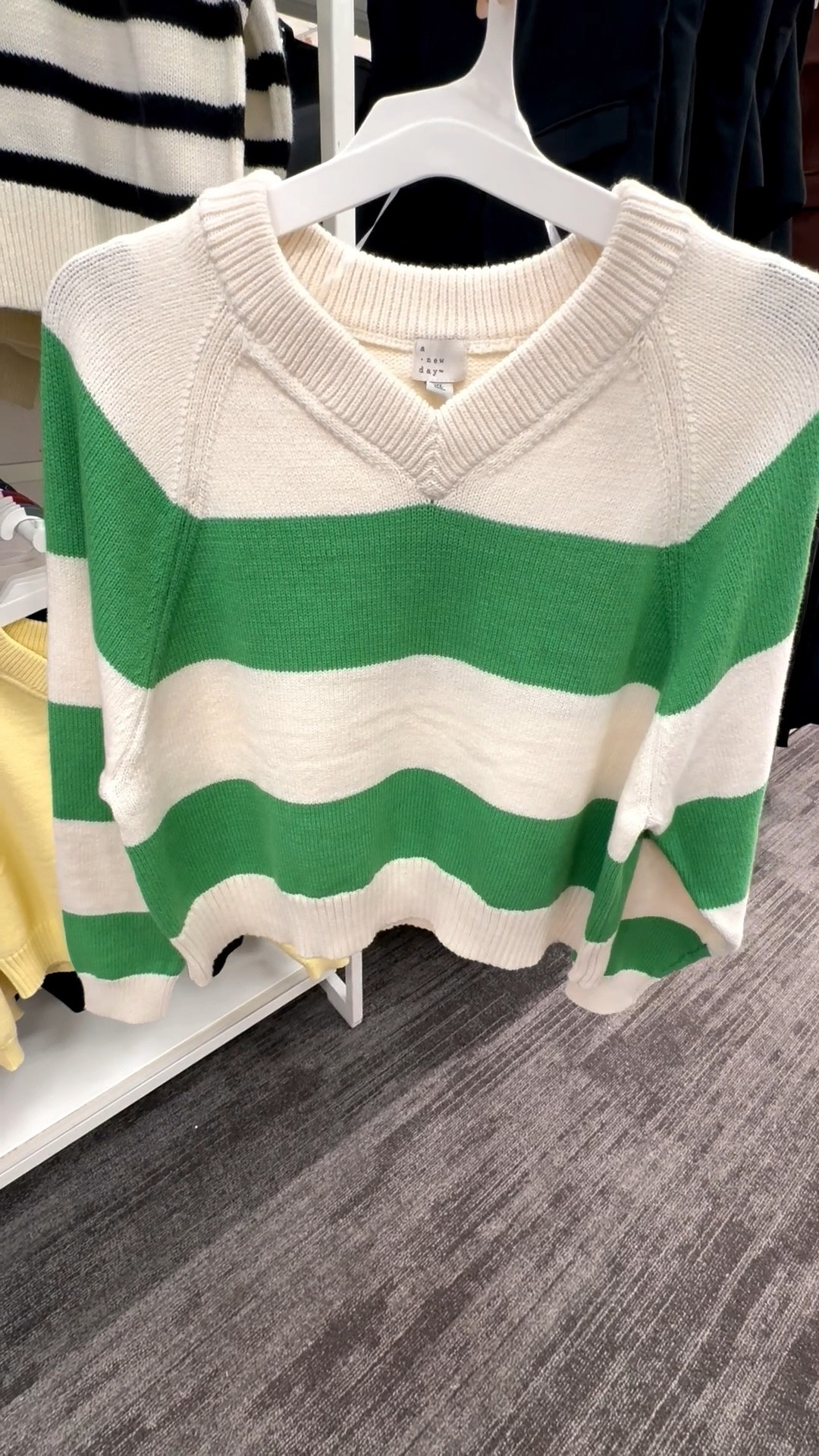 Target Striped Sweater | V-Neck Sweater | Spring Style 

#LTKFindsUnder50 #LTKFindsUnder100 #LTKSeasonal