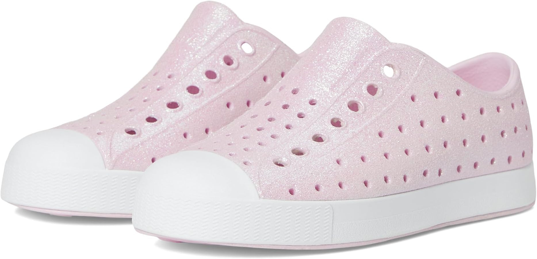 Native Shoes Girl's Jefferson Bio-Bling (Toddler) Sneaker | Amazon (US)