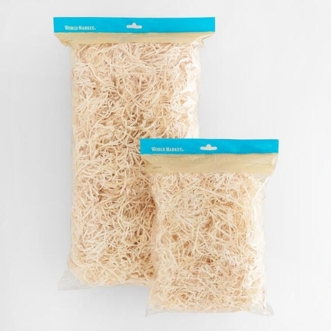 Small Natural Excelsior Basket Filler | World Market