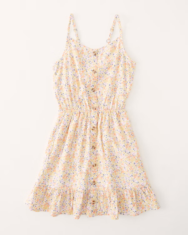 girls twist-back dress | girls new arrivals | Abercrombie.com | Abercrombie & Fitch (US)