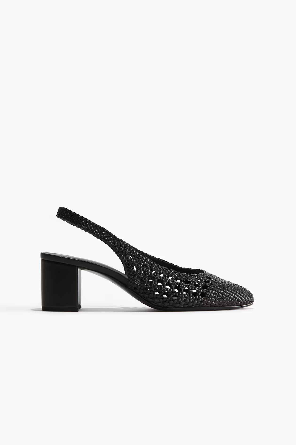 Leather Slingback Pumps | H&M (US + CA)
