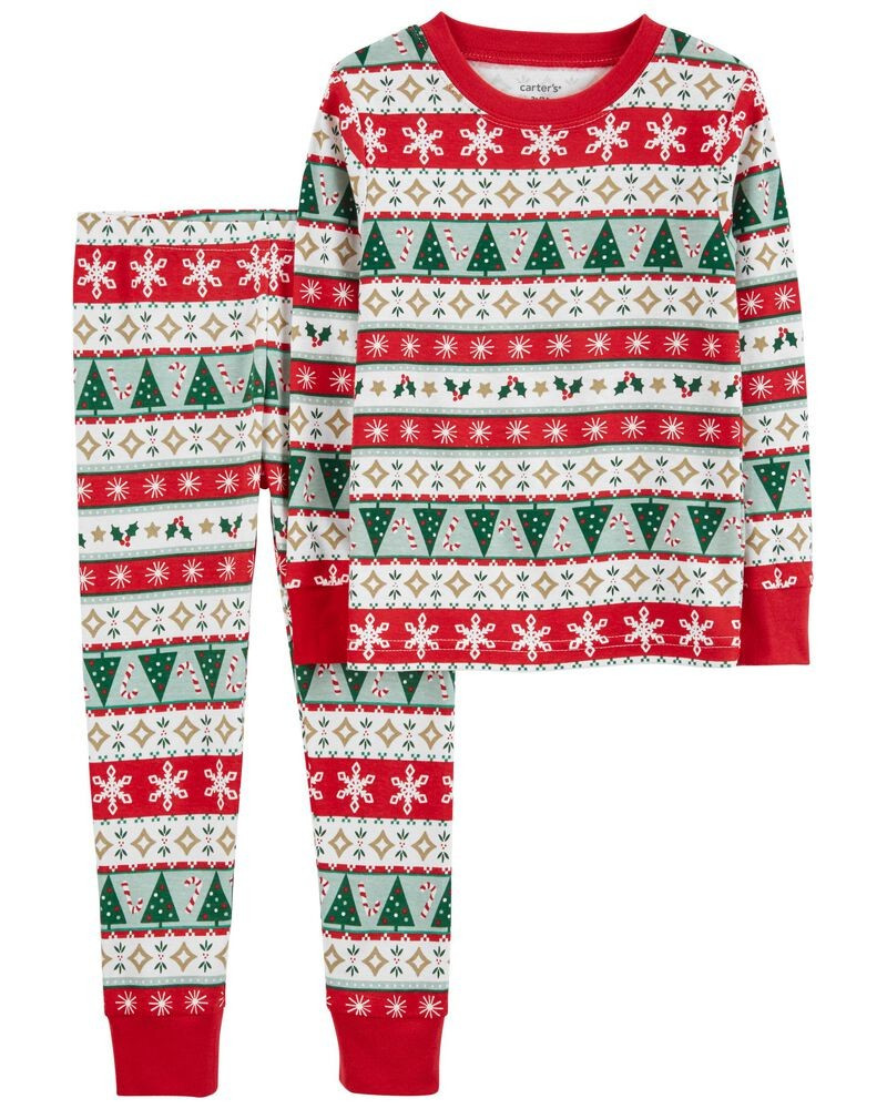 2-Piece Christmas 100% Snug Fit Cotton PJs | OshKosh B'gosh