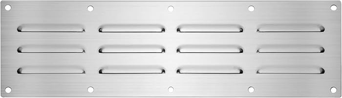 Stanbroil Stainless Steel Venting Panel for Grill Accessory, 15" by 4-1/2" | Amazon (US)