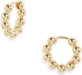 Set & Stones Cameron Frontal Hoop Earrings | Nordstrom | Nordstrom