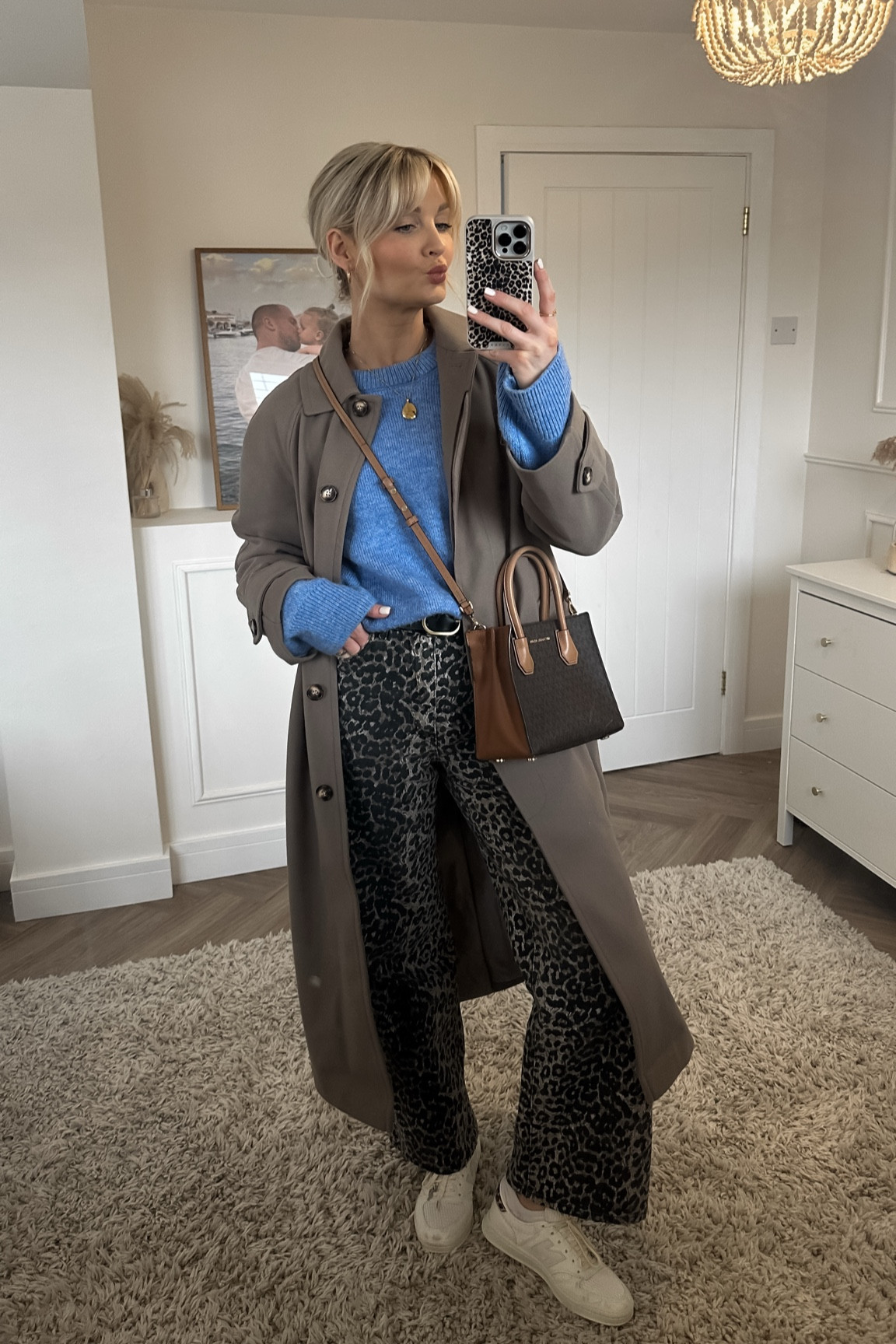 How to style leopard print and a pop of colour for winter without feeling ‘too much’ 🐻💙✨

#LTKstyletip #LTKuk #LTKFashionMonth