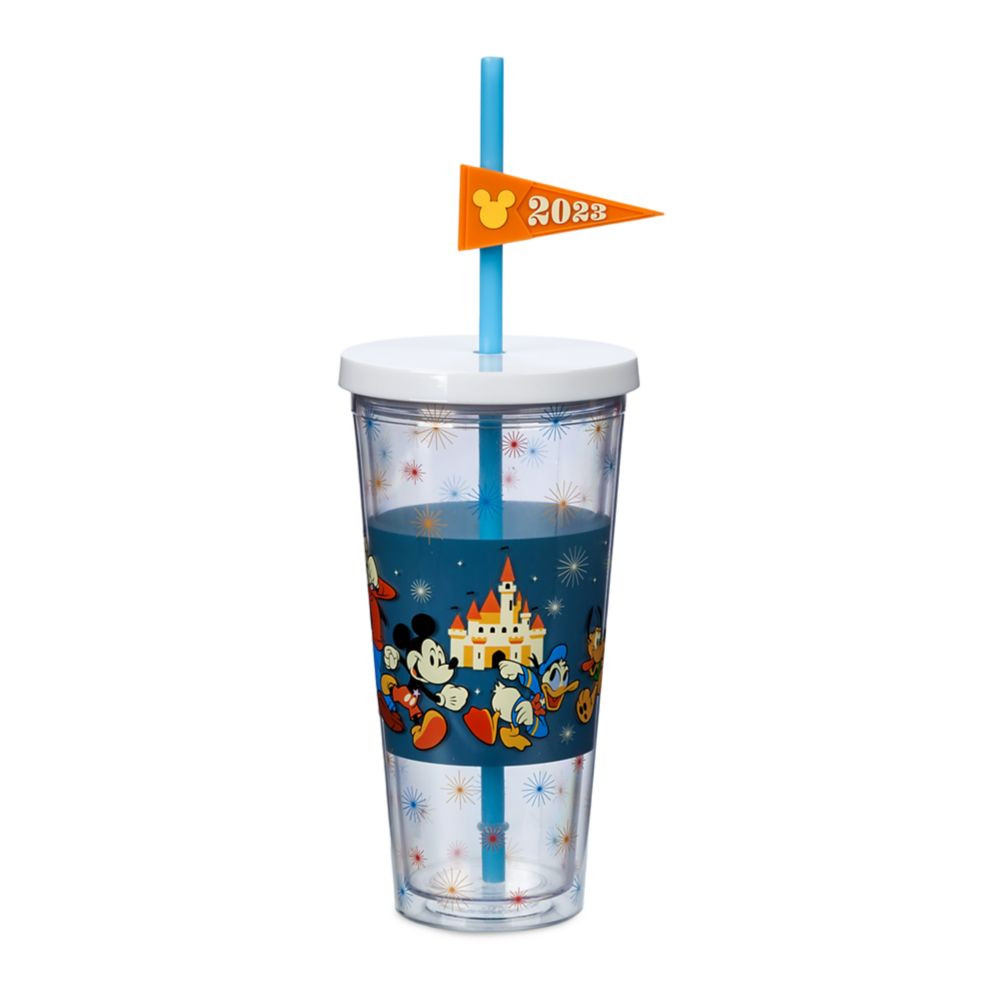 Mickey Mouse and Friends 2023 Tumbler with Straw | Disney Store