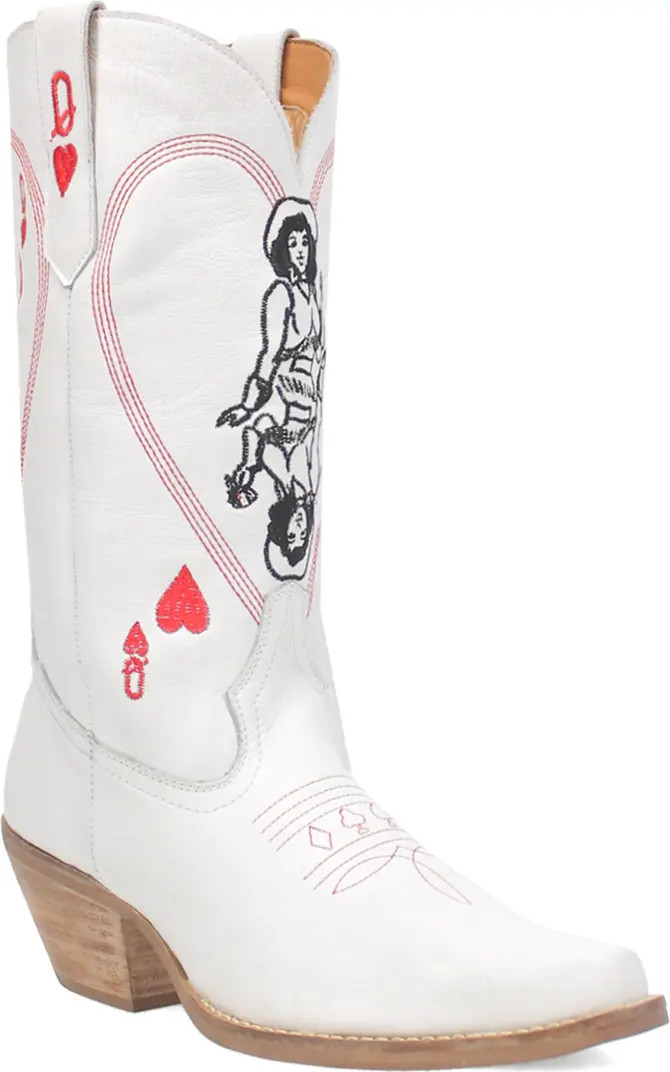 Queen a Hearts Western Boot (Women) | Nordstrom