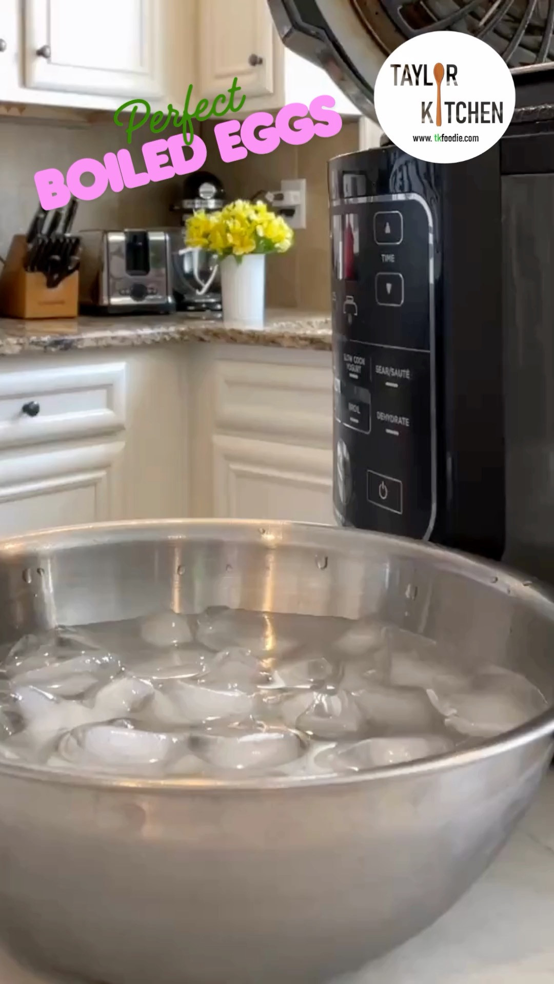 My foolproof method for Perfect Boiled Eggs 🥚 is 4 minutes in my Ninja Foodi on the pressure cook setting, a quick release of the steam then an immediate plunge into ice water.  It works perfectly every time.

Find My Ninja Foodi & other "Eggcellent" 😉 favorites here on my LTK. 

 #LTKfoodie #LTKHome