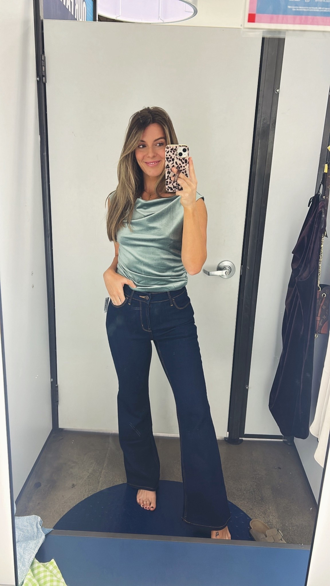 Jeans are on sale for $24!! And the most adorable velvet top for $9.99. So perfect for a casual Christmas party!

#LTKSaleAlert #LTKFindsUnder50 #LTKHoliday
