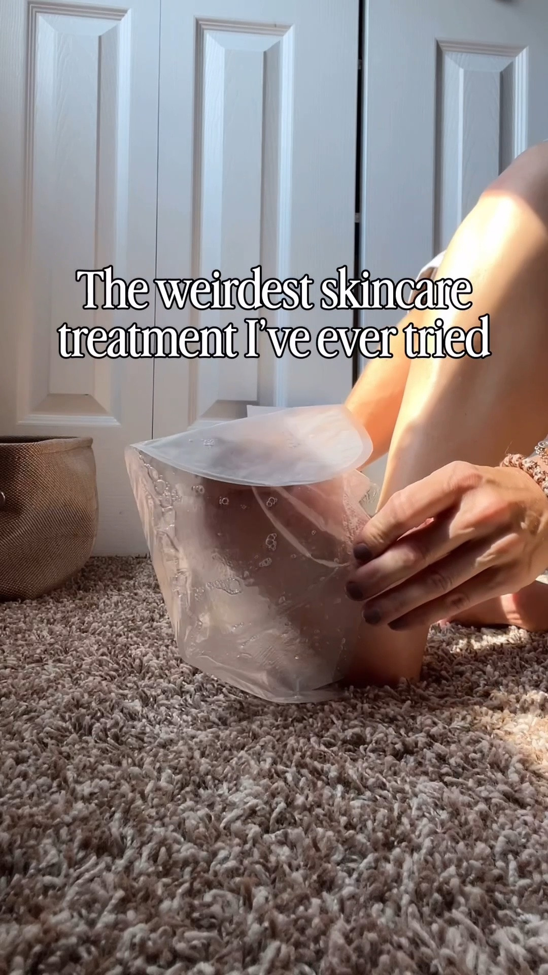 The weirdest skincare treatment I’ve ever tried… and somehow I’m completely obsessed.

This exfoliating foot mask takes a little patience, but watching all that dry, rough skin peel away is oddly satisfying. A few days later, my feet felt SO much softer and smoother and look like brand new feet!

If you’ve been neglecting your feet lately, consider this your sign to give them some attention.
Have you ever tried a foot peel?

exfoliating foot mask, foot peel, soft feet, smooth feet, dry feet treatment, cracked heels, foot care, at home pedicure, skincare routine, self care, beauty finds, Amazon beauty finds, summer foot care, winter foot care, rough feet, dead skin removal, pedicure at home, beauty routine, self care routine, soft skin
#footmask #footpeel #footcare #selfcare #beautyfinds