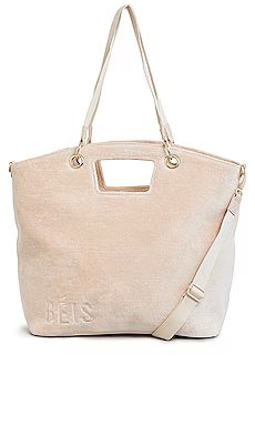 BEIS The Terry Tote in Beige from Revolve.com | Revolve Clothing (Global)