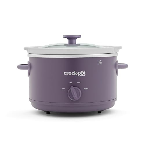 Crock-Pot Design Series 4.5 Quart Manual Slow Cooker, Purple Potato | Amazon (US)