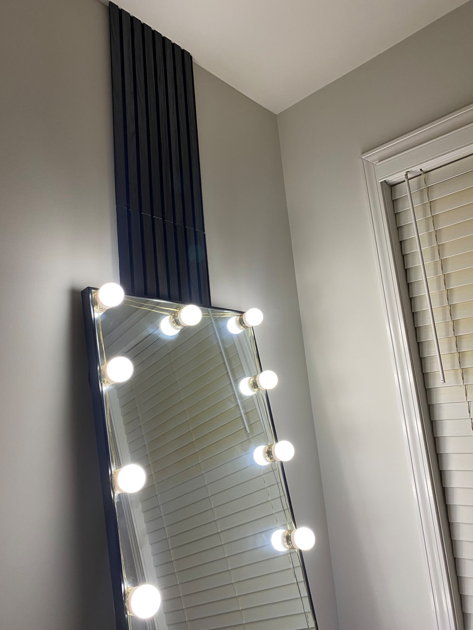 slat wall panel decor🏡🖤  | wall decor, accent wall, Wayfair home finds, Amazon decor, home decor 

#LTKHome #LTKFindsUnder50 #LTKFindsUnder100