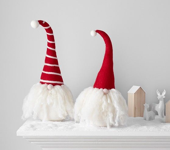 Wool Gnome Decor, Set of 2 | Pottery Barn Kids