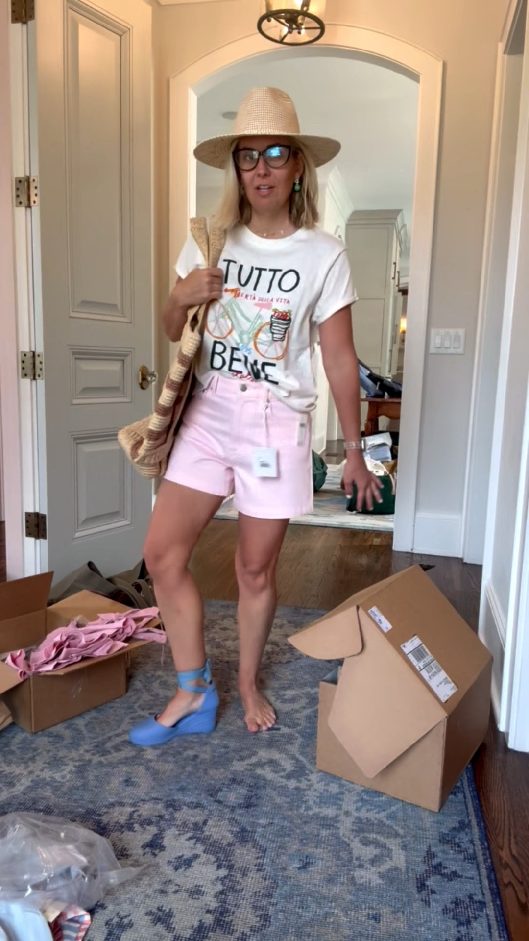 Literally unboxing and loving it all!! These shoes y’all are so good! Do I look vacation ready or what?!? 

#LTKdayinmylife #LTKspring #LTKSeasonal