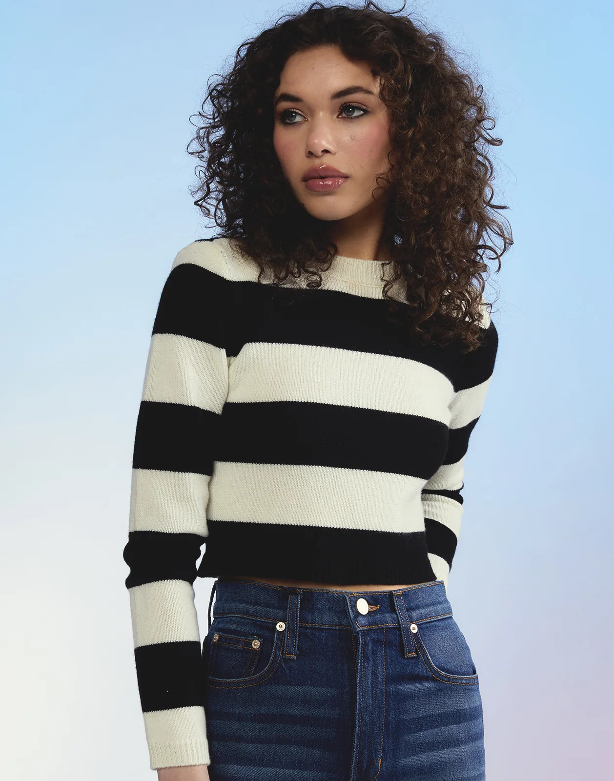 Kendal Cropped Sweater | Cynthia Rowley