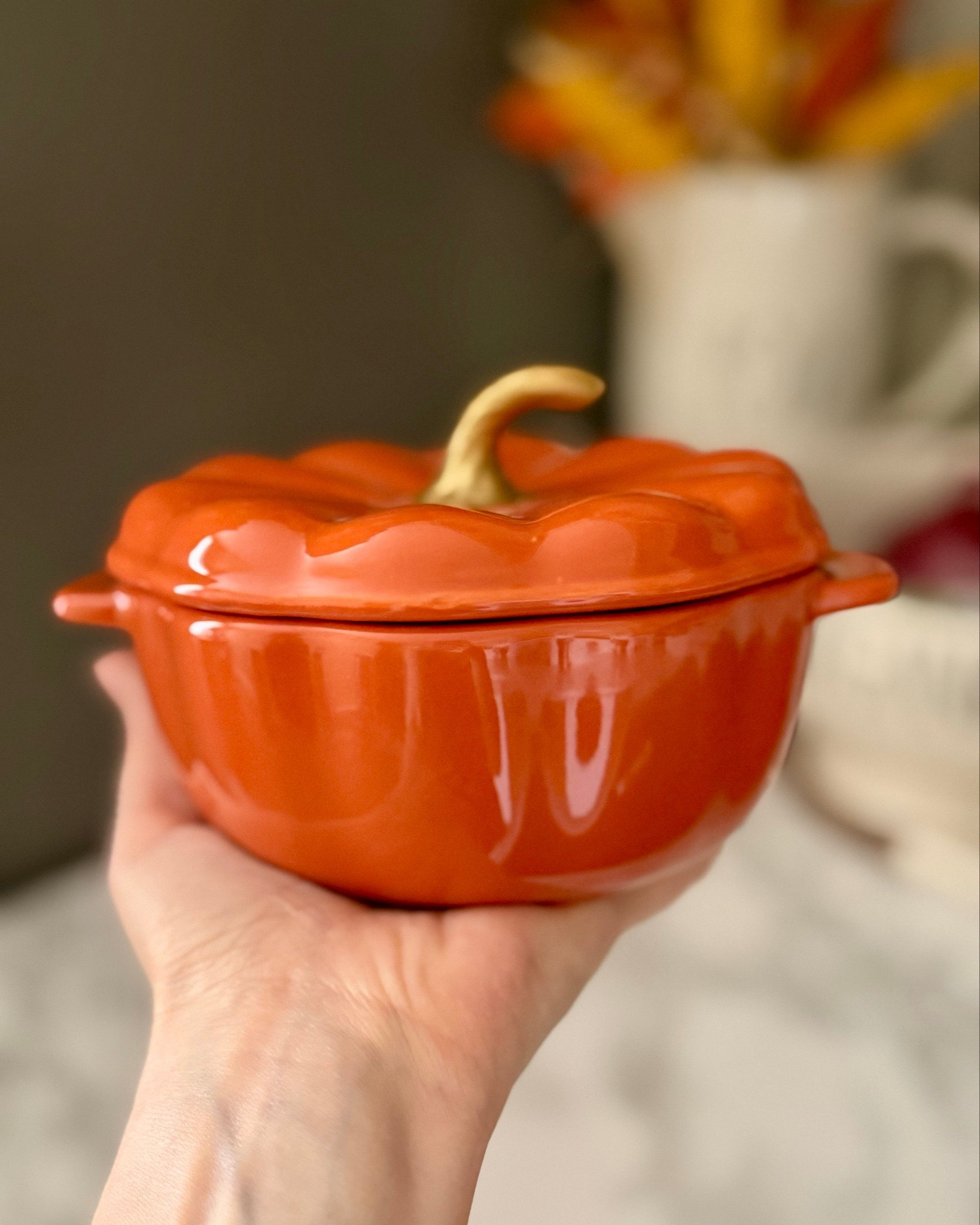 Love these 0.5 Quart Pumpkin Stoneware Mini Cocottes with Lids by The Pioneer Woman. These are perfect for Thanksgiving to make single servings of soup, dips, casseroles or desserts. Set of 3 for $21. 




Thanksgiving dinner, Walmart fall home finds, thanksgiving tableware, pumpkin dish, pumpkin shaped Dutch oven, pumpkin soup tureen, pumpkin serving bowl, pumpkin Dutch oven, Walmart deals, Walmart holiday deals #LTKParties #LTKFindsUnder50 #LTKFamily#LTKCyberWeek #LTKHoliday

#LTKSeasonal #LTKHome #LTKfoodie #LTKmomlife
