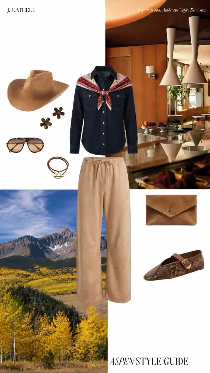 🍂 Aspen in the fall is equal parts mountain escape, incredible food, and some of the best western-inspired style of the season.

In A Fall Style Guide to Aspen, I’m sharing 11 chic outfits for a luxe getaway out west, plus a few of my favorite Aspen spots and the places still on my list for next time. Think rich suede, warm layered textures, polished boots, statement jackets, and elevated western pieces that feel perfectly at home in the mountains.

Whether you’re headed to Aspen this fall or simply love the luxe western look, tap to shop all 11 outfits and start planning your own mountain moment. 🤎🏔️✨

#LTKStyle #AspenStyle #FallFashion #WesternStyle #AspenOutfits #MountainChic #LuxeWestern #FallTravel #SuedeStyle #OutfitInspiration #LTKFinds

#LTKSeasonal #LTKOver40 #LTKTravel