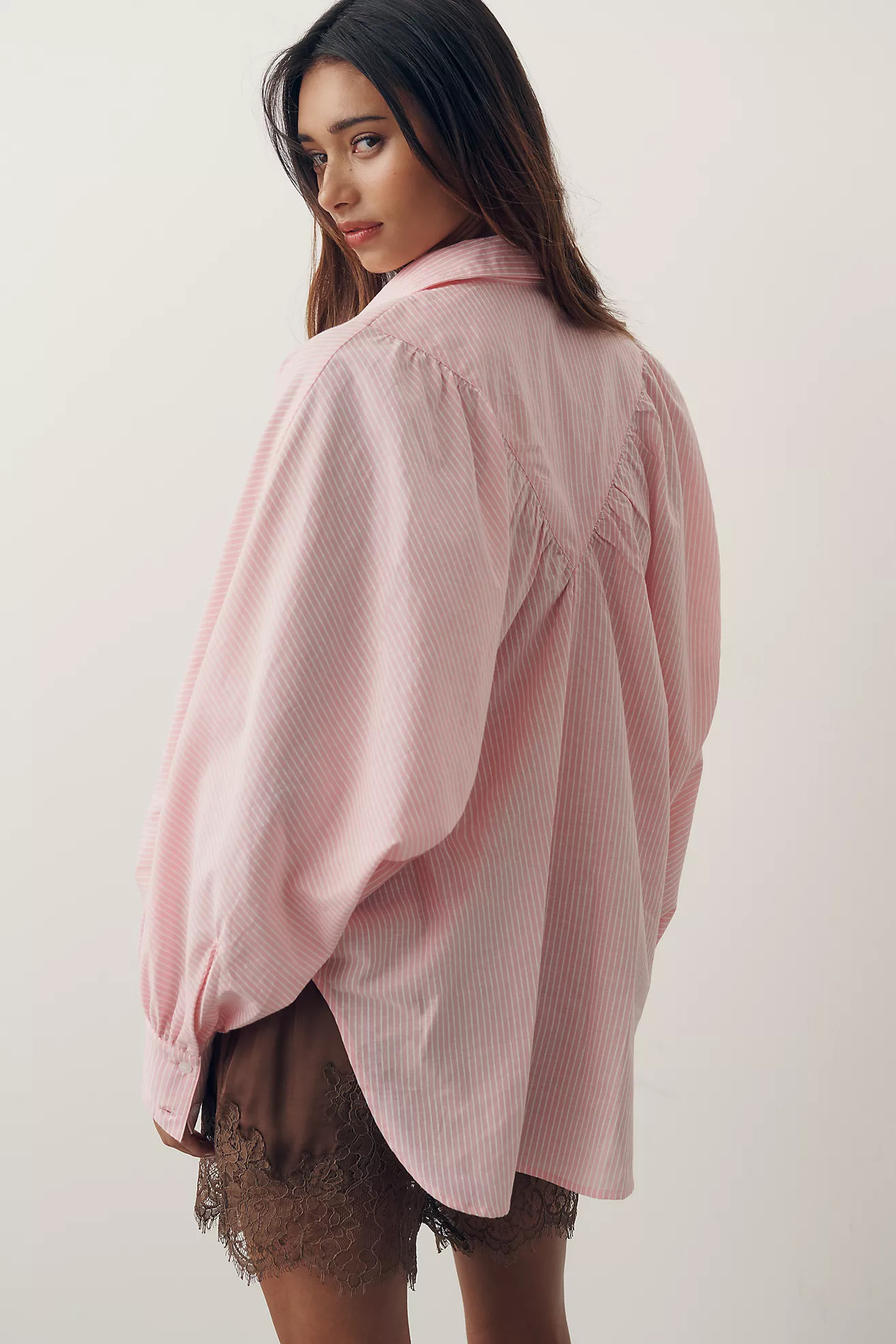 Sunday in Brooklyn Cotton Batwing Buttondown Shirt | Anthropologie (US)