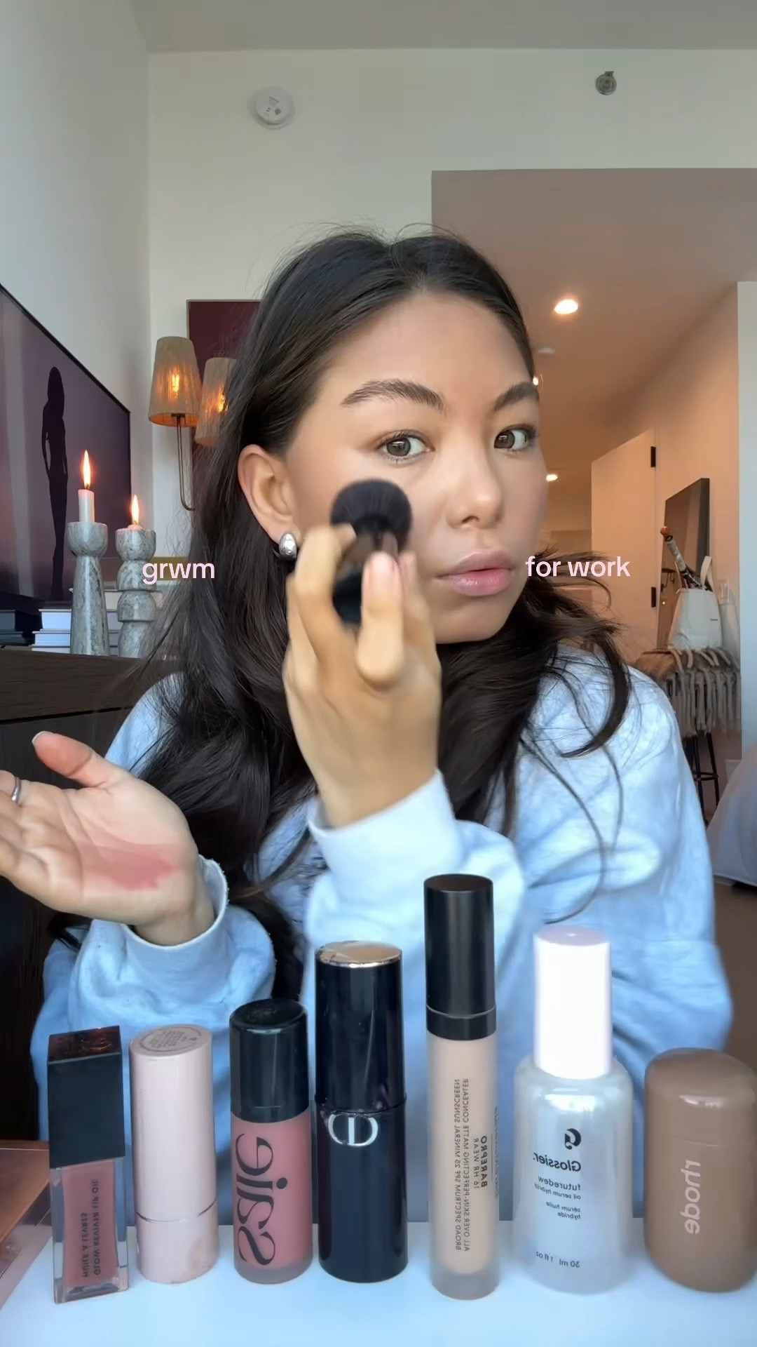 trying new winter glam! xx 