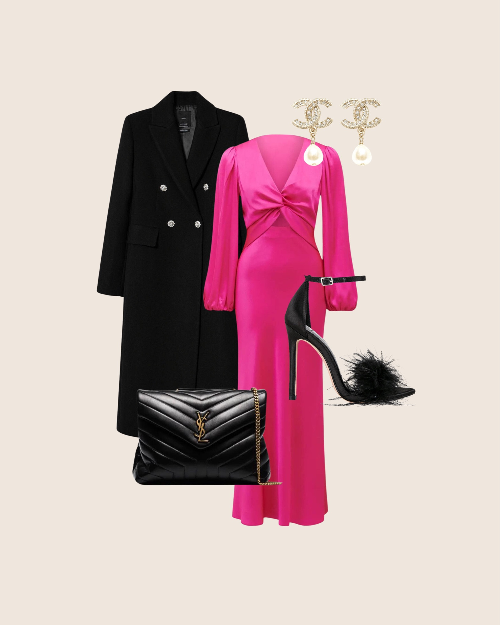 About last night!

- Pink satin twist front cut out dress by Forever New#LTKunder100

#LTKSeasonal #LTKeurope