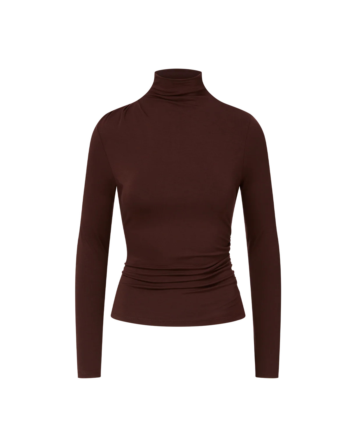 Mylie Mock-Neck Top | Veronica Beard