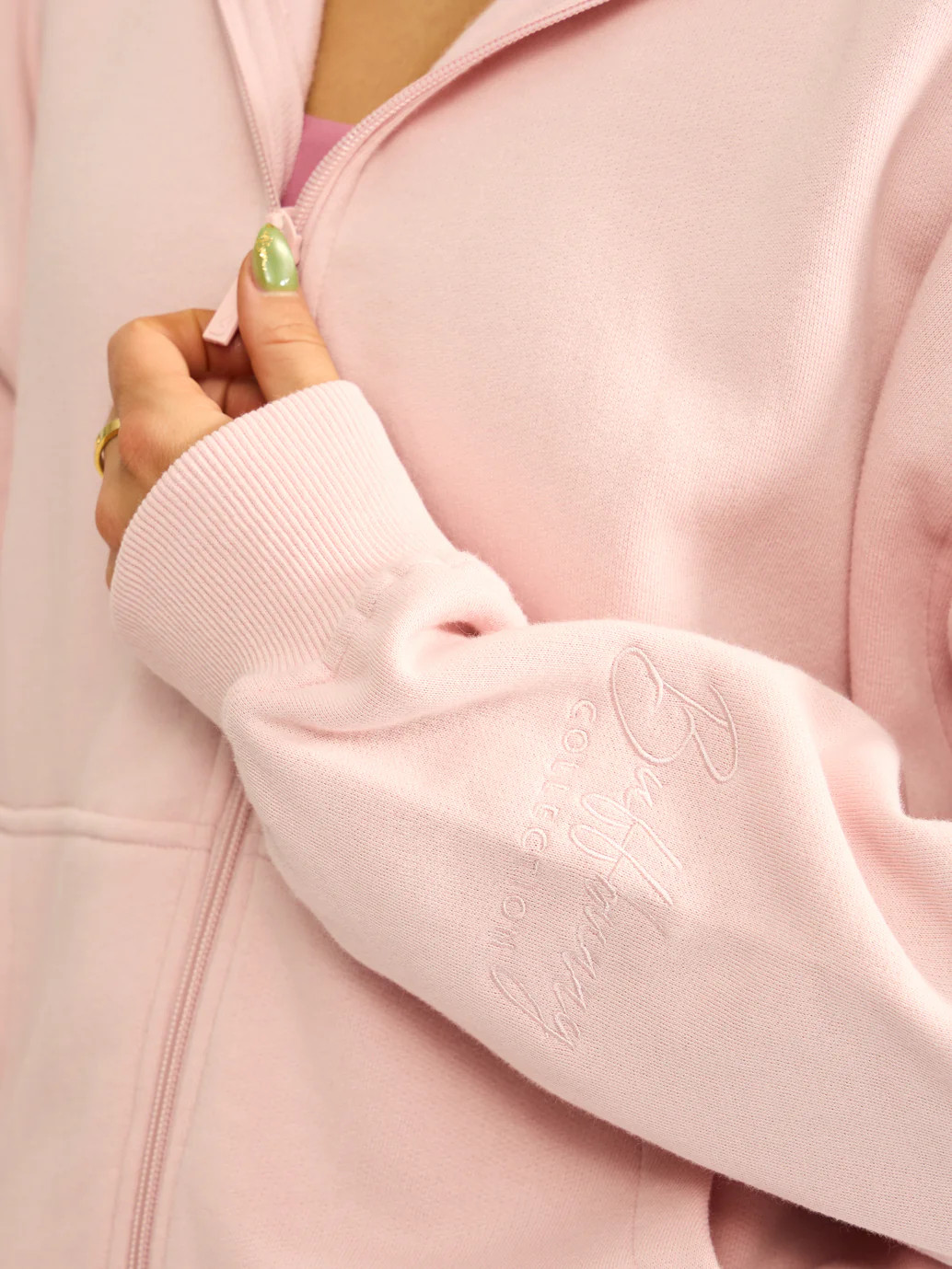 Threads Zip Hoodie - Love Story | Buffbunny