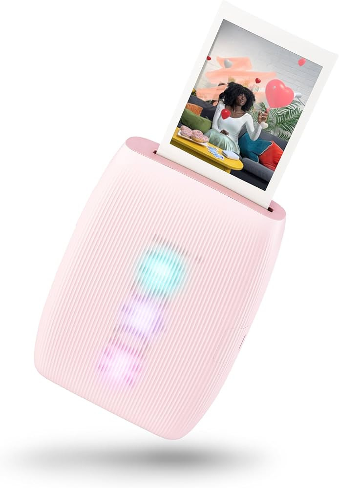Fujifilm Instax Mini Link 3 Google Pixel Special Edition Smartphone Printer - Pink | Amazon (US)