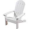 KidKraft Wooden Adirondack Children's Outdoor Chair, Weather-Resistant - White | Amazon (US)
