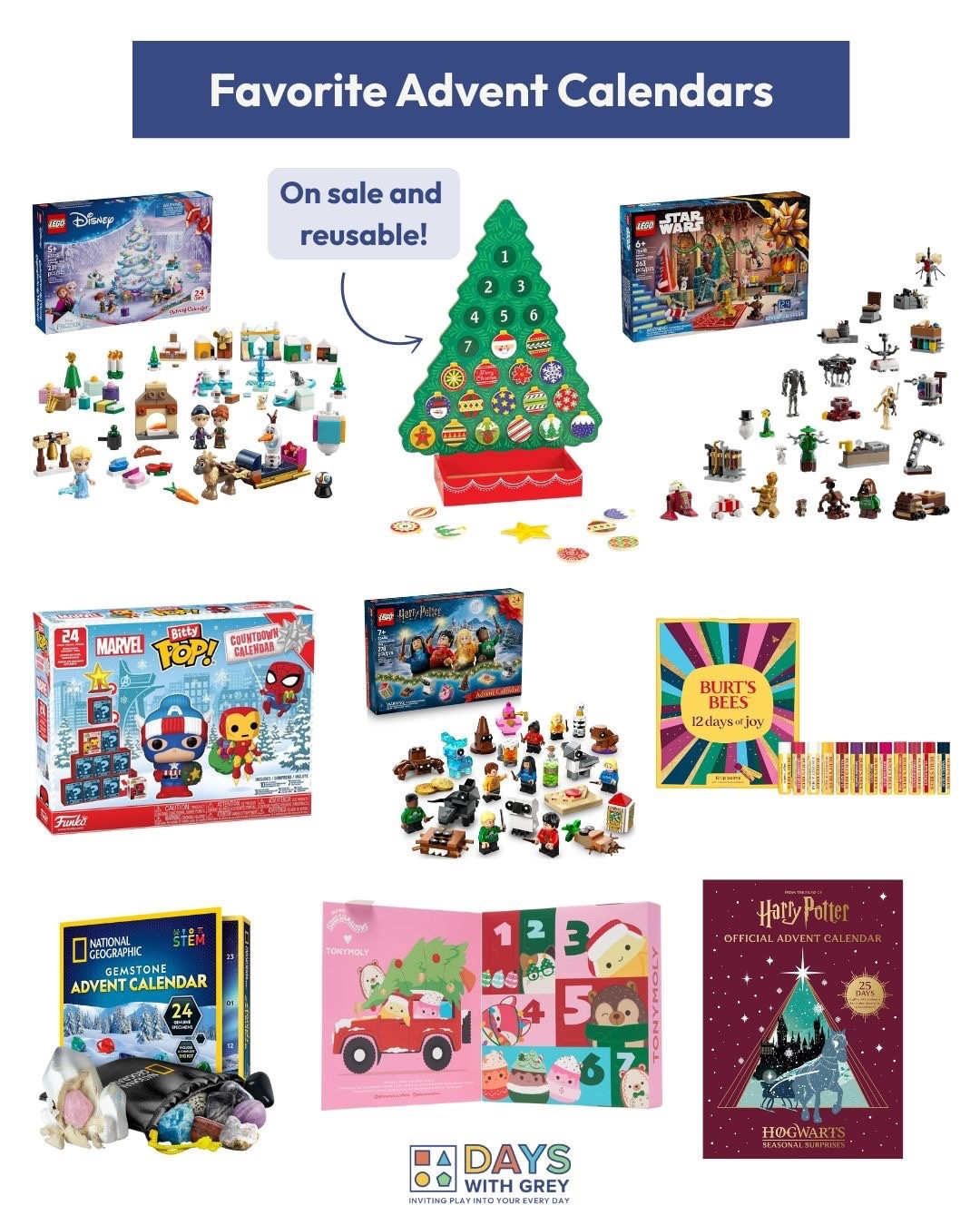 These Advent calendars are fun for kids and grown ups alike! They are a great way to bring in the season. 🎄

#LTKFamily #LTKHoliday #LTKKids