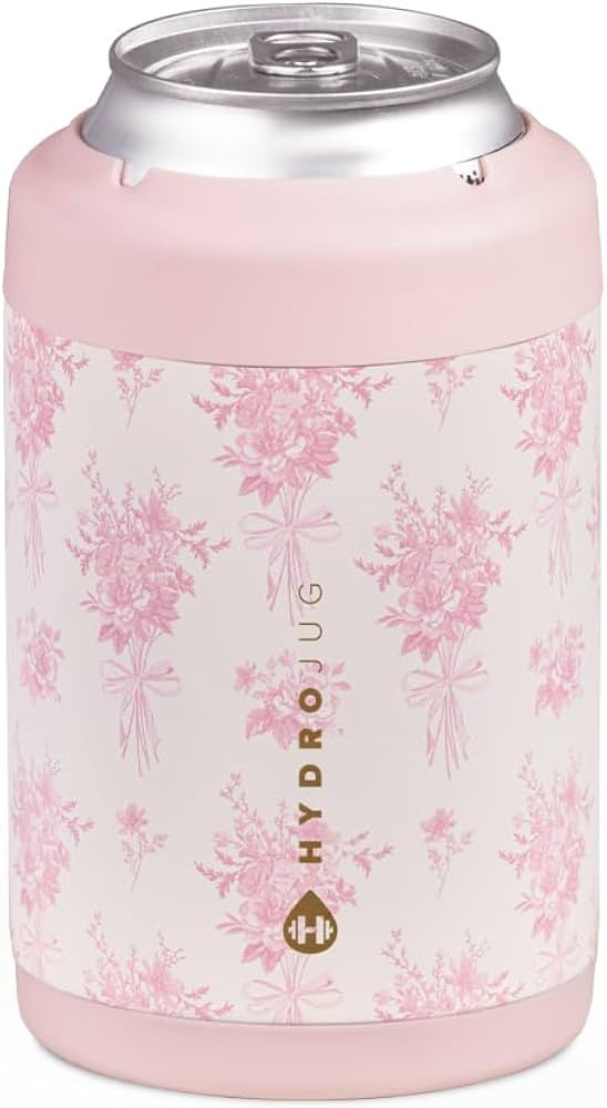 HydroJug Can Cooler 12 oz, Stainless Steel Can Holder, Bouqet | Amazon (US)