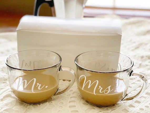 Mr and Mrs mugs-mr and Mrs cappuccino mug-mr and Mrs gifts-Personalized coffee mugs-Personalized ... | Etsy (US)