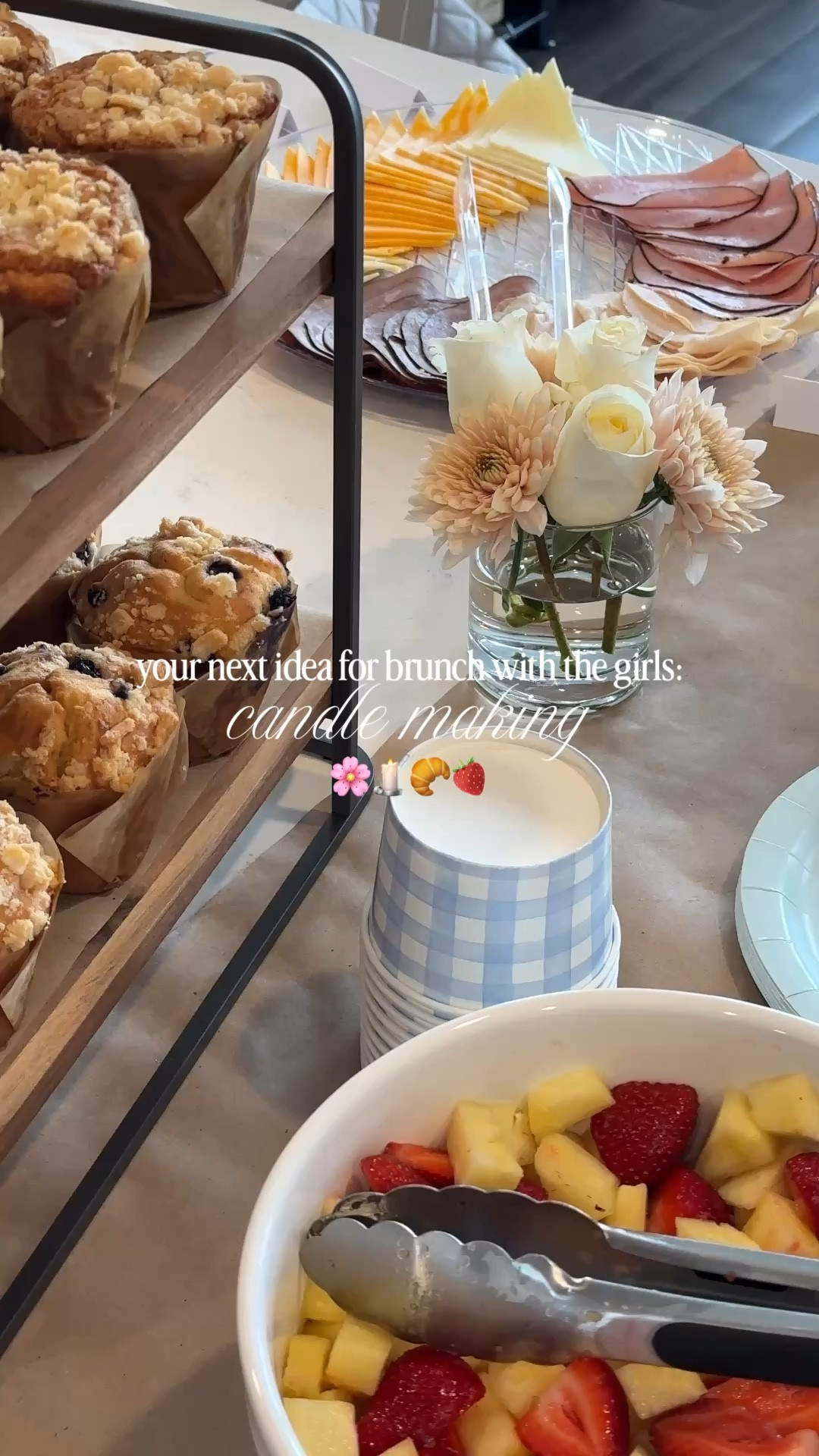 Spring hosting idea you’ll wish you tried sooner 🌸🕯️🥐 #ad #sponsored

@apothekeco just launched their at-home Candle Making Kit, and it honestly made hosting brunch with the girls so easy and fun! I loved how it gave us something creative to do together while still feeling relaxed and cozy — plus everyone went home with a candle they made themselves, which made it extra special ✨

Such a sweet way to slow down, connect, and make something beautiful together 🤍

#apothekeco #candlemakingkit #athomecandles #springbrunchideas 

#LTKSeasonal #LTKselfcare #LTKHome