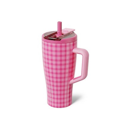 BruMate 30fl oz Stainless Steel Era Flip Water Bottle - Pink Gingham | eBay | eBay US
