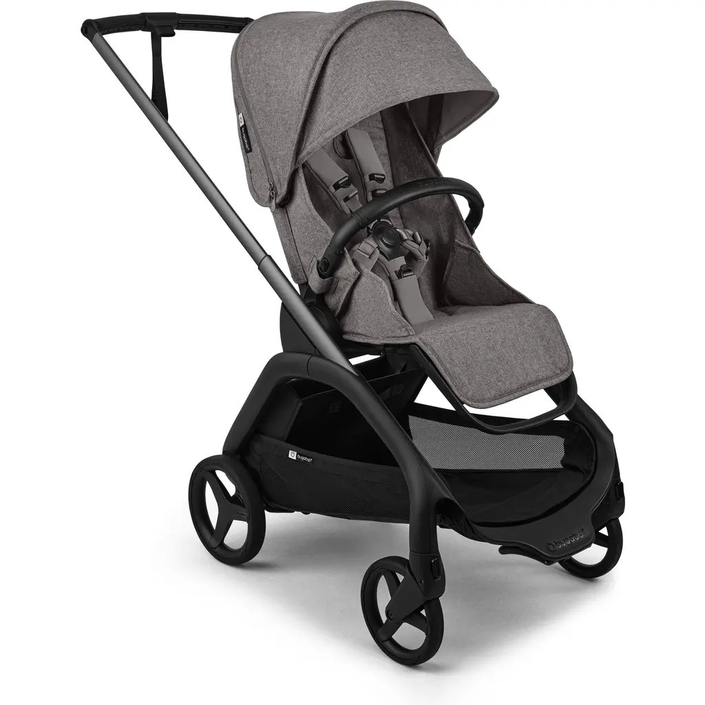 Bugaboo Dragonfly Plus Stroller with Seat in Grey Melange at Nordstrom | Nordstrom