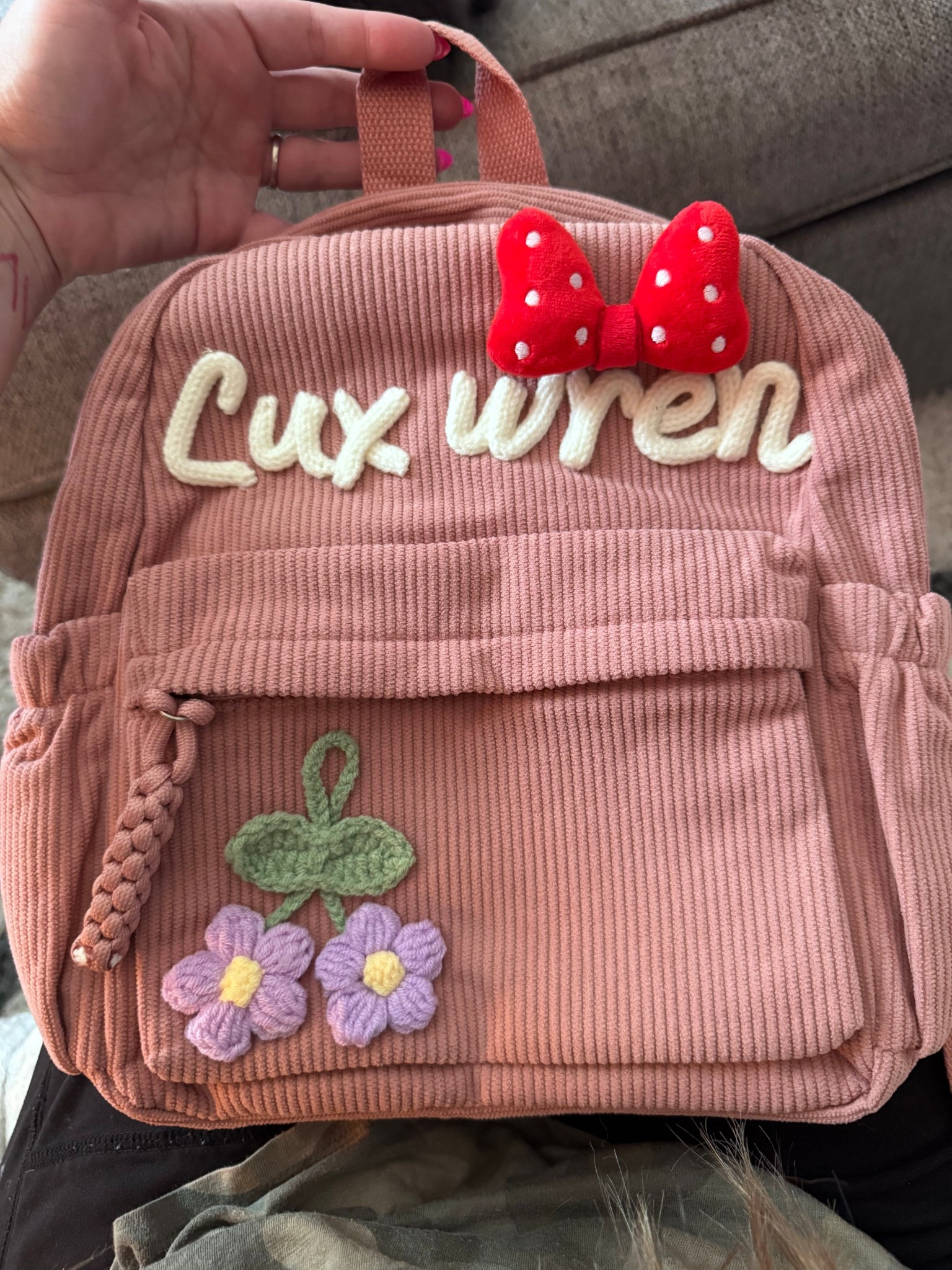 The cutest customizable back pack. Use this code for discount 2RNZV3B3T65O

#LTKKids #LTKTravel