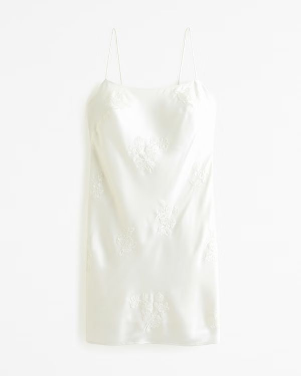 Women's Embellished Slip Mini Dress | Women's The A&F Wedding Shop | Abercrombie.com | Abercrombie & Fitch (US)