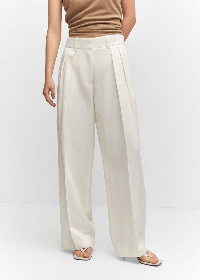 Search: White linen pants (13) | Mango USA | MANGO (US)