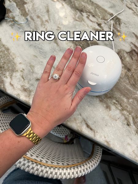 Ultrasonic ring cleaner 😍💍✨ 
I use this as a retainer cleaner too for my clear aligners. Works so well! ⭐️ 

Amazon prime home finds 

#LTKhome #LTKFind #LTKunder50