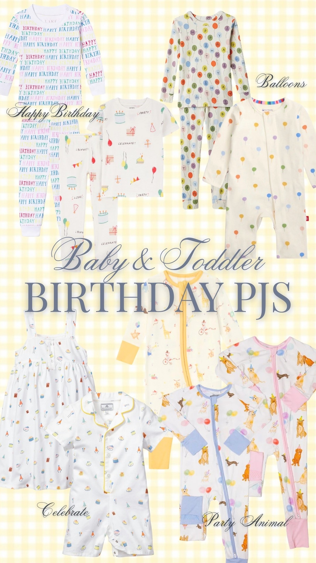 Birthday pajamas for your little one 

#LTKBaby #LTKKids #LTKFamily