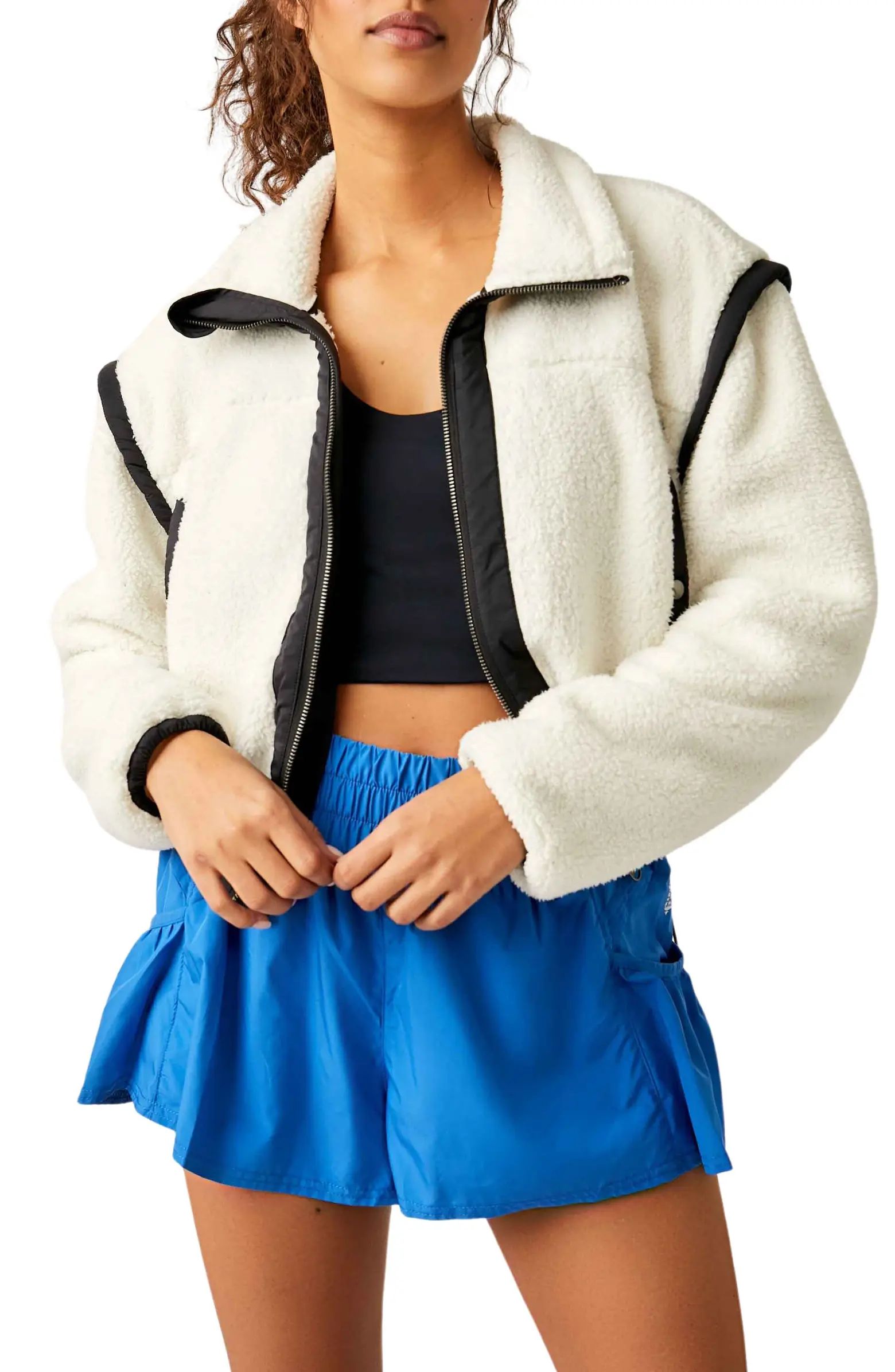 FP Movement Courtside Faux Shearling Jacket | Nordstrom | Nordstrom