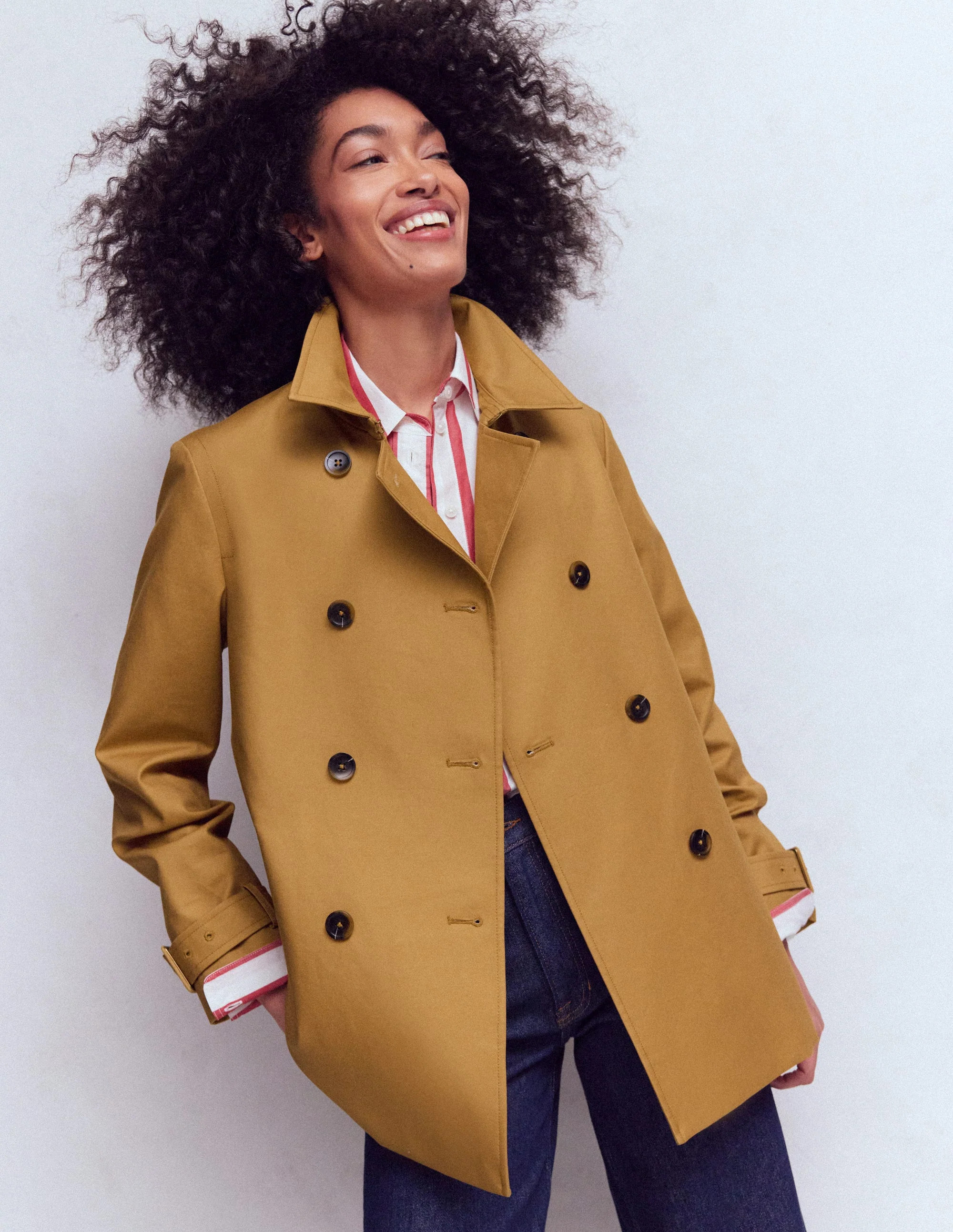 Heart Swing Trench-Dijon | Boden (US)
