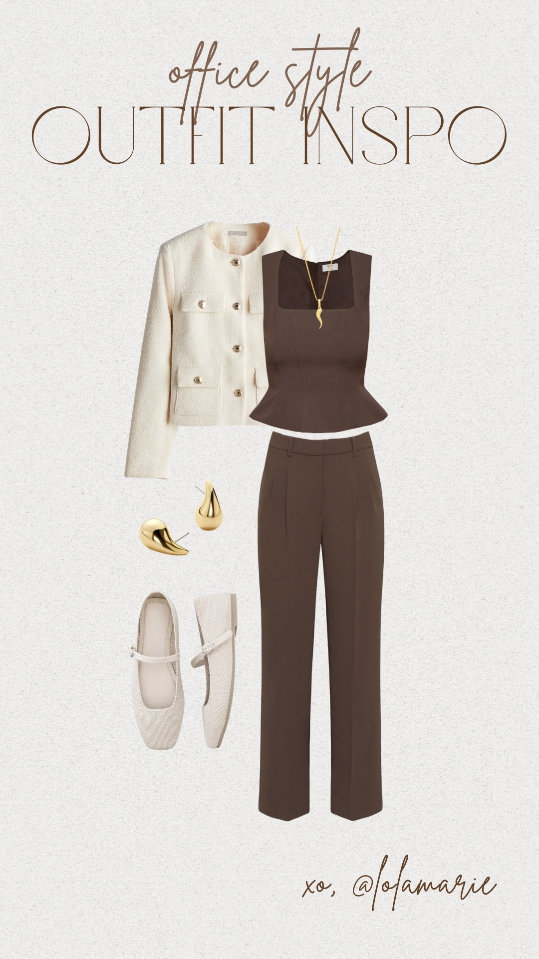 Classy, elevated office look 🤎

@Aritzia @analuisa 

#outfitinspo #officestyle #workwear

#LTKootd #LTKOver40 #LTKWorkwear