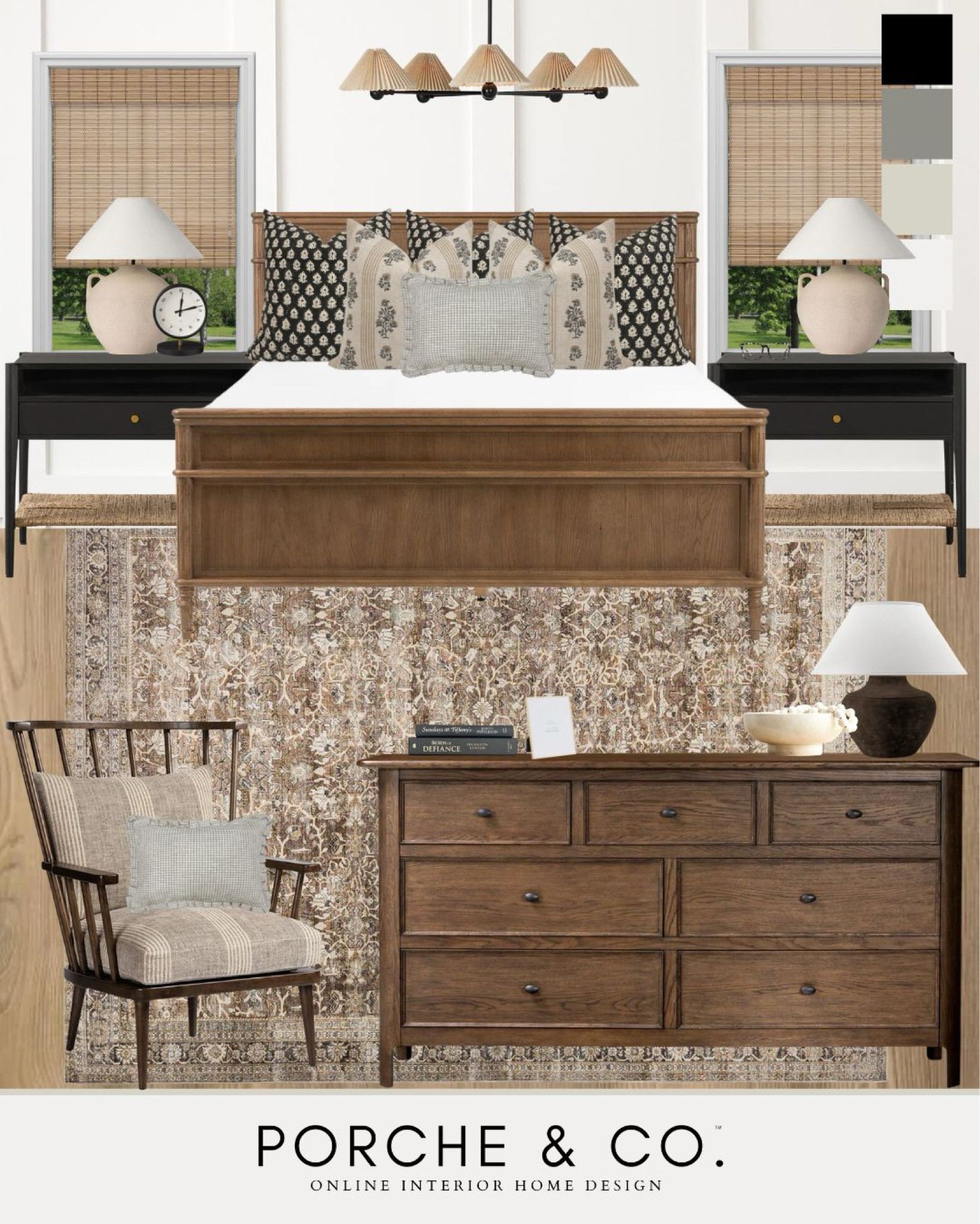 Curated collection, master bedroom, modern classic design, bedroom pillows, pillow styling
#visionboard #moodboard #porcheandco

#LTKStyleTip #LTKHome