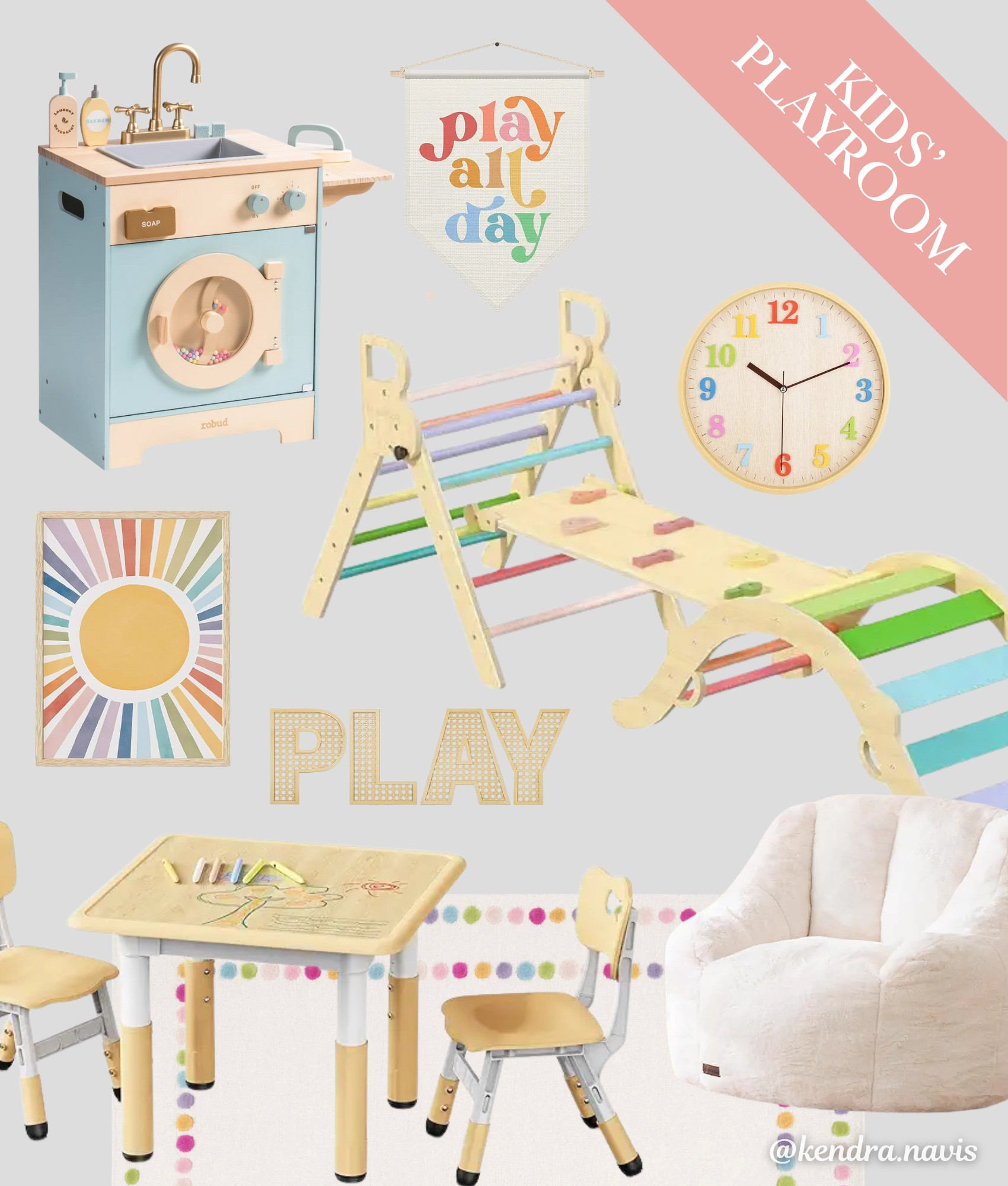 Colorful Kids’ Playroom Design Mood Board ✨

Gender neutral kids’ playroom, toddler girl playroom, kids’ room, toddler bedroom, Montessori play, neutral playroom, toddler toys, toy storage, indoor activities for kids, kids table, kids bean bag chair, preschool decor, home daycare, kindergarten classroom decor, kids’ play kitchen, kids’ indoor Pikler play set, boho kids’ bedroom, toddler activities, climbing toys, home decor, colorful home decor, Wayfair finds, Target finds, Amazon finds, wooden playground, children’s toys, pastel kids’ decor, baby girl nursery

#LTKKids #LTKHome #LTKBaby