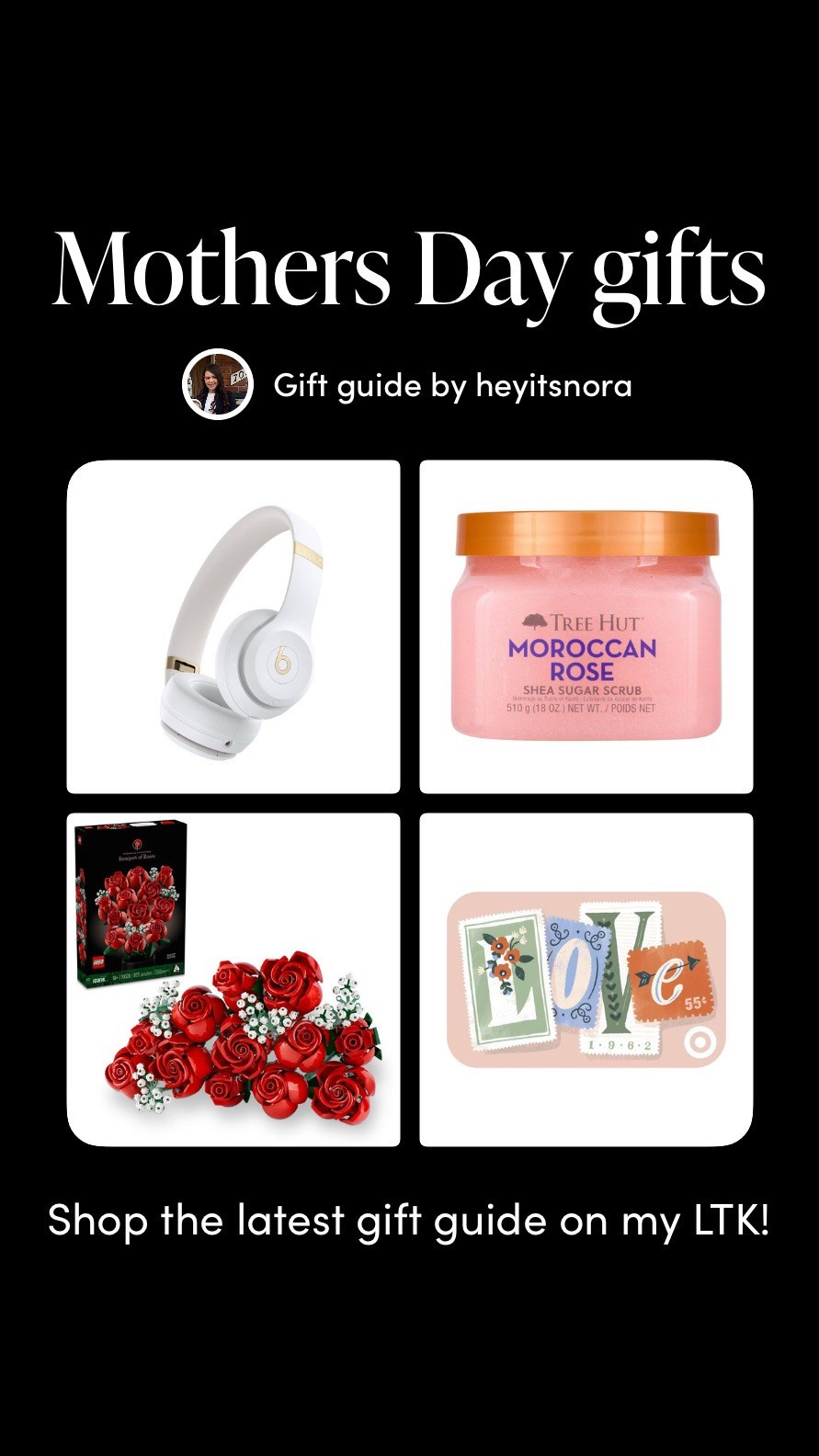 Mother’s day gift ideas perfect for every mama, sister wife in your life 🩷 🎁 


#mothersday #mothersdaygift 
#makeup #skincare #giftguide

#LTKBeauty #LTKStyleTip #LTKFamily