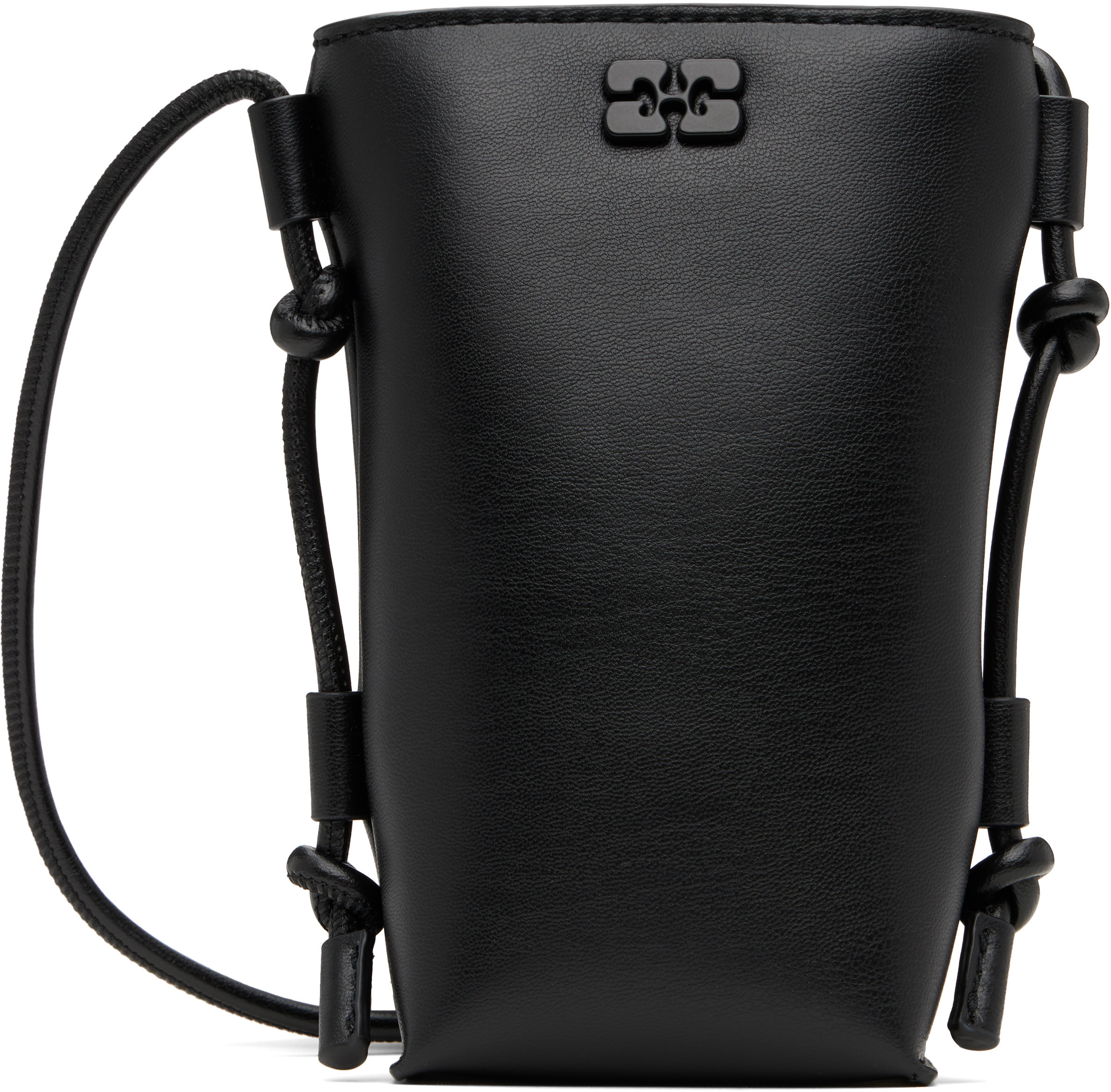 GANNI Black GANNI Bou Crossbody Bag | SSENSE